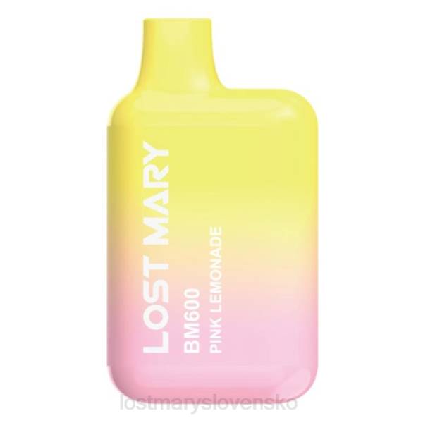 LOST MARY Price - ružová limonáda stratená mary bm600 jednorazová vapa 242F138
