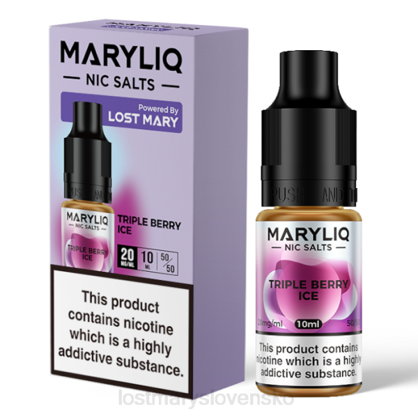 LOST MARY Flavours - trojitý lost maryliq nic salts - 10ml 242F217