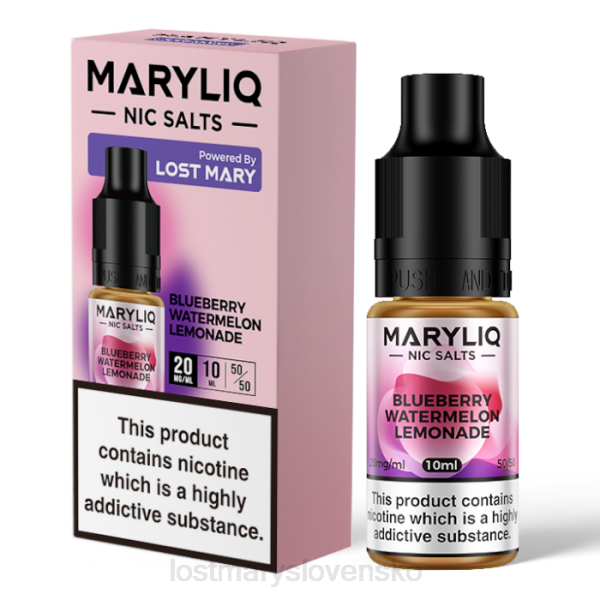 LOST MARY Price - čučoriedka lost maryliq nic salts - 10ml 242F208