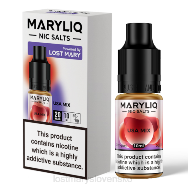 LOST MARY Puffs - USA mix lost maryliq nic salts - 10ml 242F219