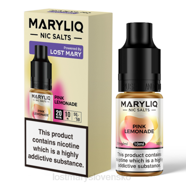 LOST MARY Vape Ingredients - Ružová lost maryliq nic salts - 10ml 242F215
