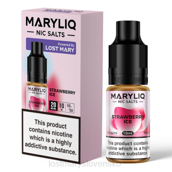 LOST MARY Vape Ingredients - jahodový lost maryliq nic salts - 10ml 242F225