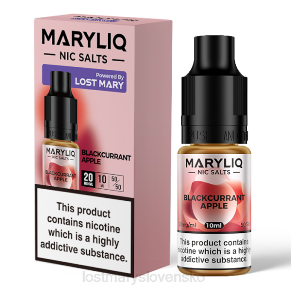 LOST MARY Vape - čierna ríbezľa lost maryliq nic salts - 10ml 242F221