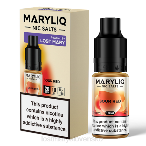 LOST MARY Vapes Flavors - kyslé lost maryliq nic salts - 10ml 242F216